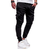 Men’s Autumn Thin Cotton Casual Pants – Lightweight Cotton Trousers
